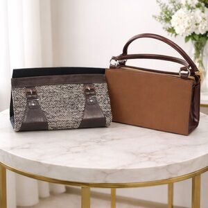 Miche Brown Base and Roxanne Tweed Cover